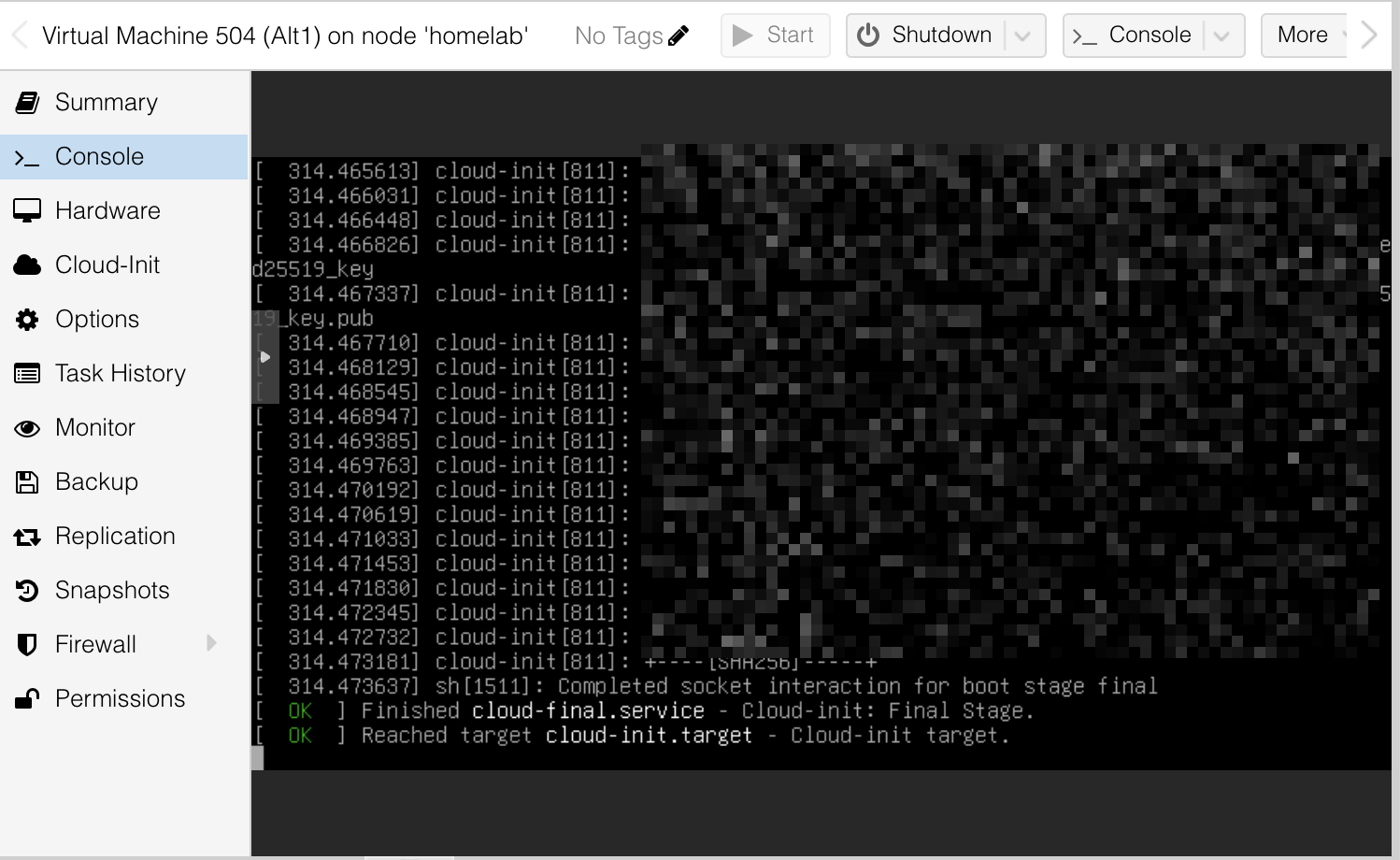 Proxmox: создание шаблона виртуальной машины с Cloud‑Init - 17